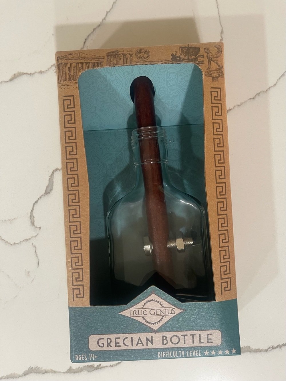 True Genius Grecian Bottle puzzle. True